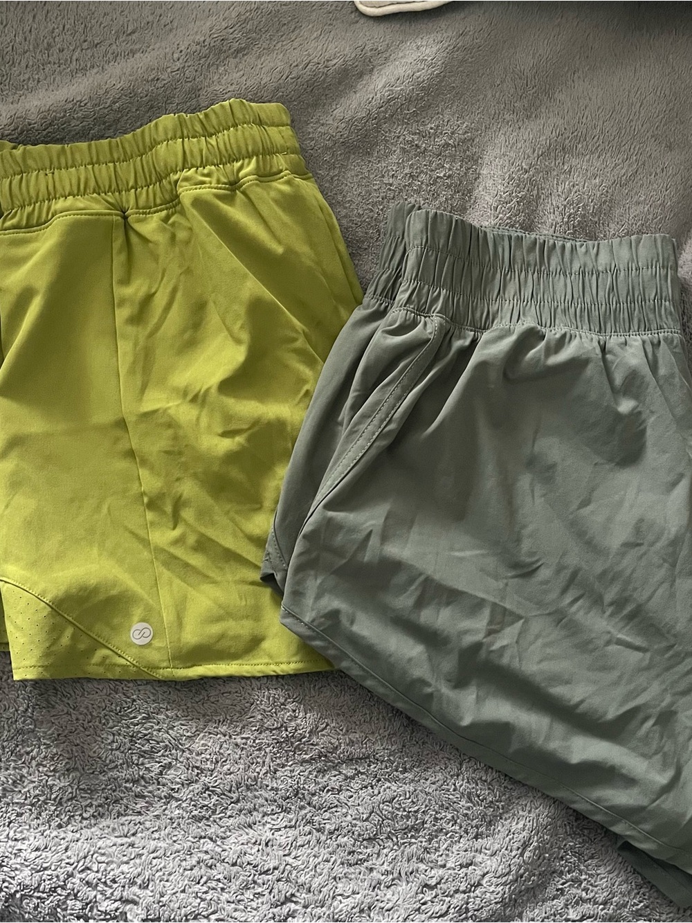 CALIA by Carrie Underwood Lime Green Skort & Sage members mark bundle
